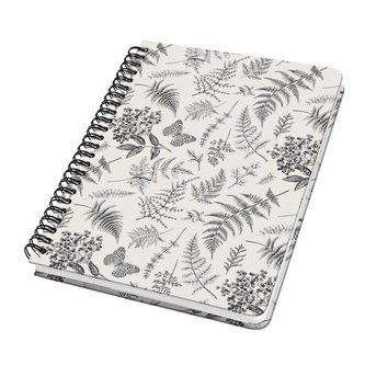 Blok Sigel A5, 120 listů, tečkovaný, Botanical
