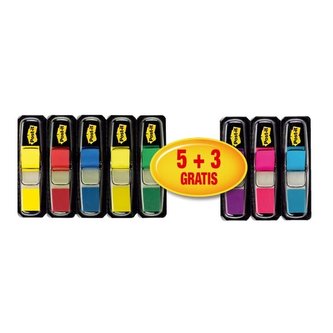 Post-it® záložky rozmanité barvy, 11,9 x 43,1 mm
