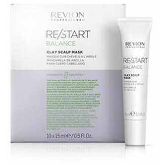 Revlon Professional Jílová maska na pokožku hlavy Restart Balance (Clay Scalp Mask) 10 x 15 ml woman