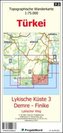 Lykische Küste 3 - Demre - Finike - Lykischer Weg - Topographische Wanderkarte 1:75.000 Türkei (Blatt 7.3)