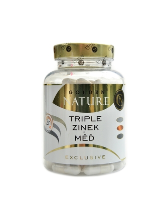 Golden Nature - Exclusive Triple zinek + měď 100 kapslí