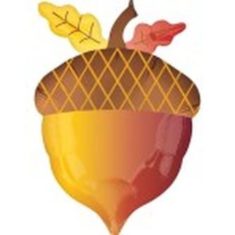 Balónek foliový supershape Žalud