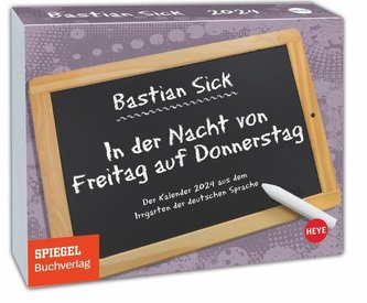 Bastian Sick Tagesabreißkalender 2024