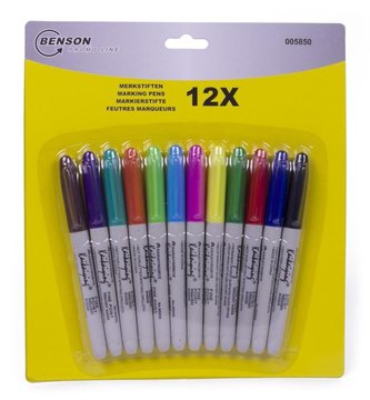 SADA 12 KS  PERMANETNÍCH POPISOVAČŮ