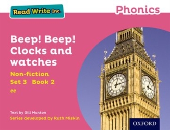 Read Write Inc. Phonics: Pink Set 3 Non-fiction 2 Beep! Beep! Clocks and Watches
