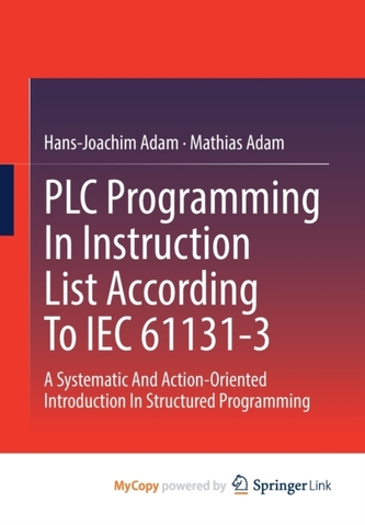 PLC Programming In Instruction List According To IEC 61131-3