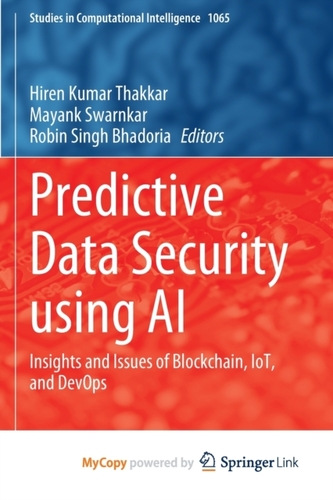 Predictive Data Security using AI