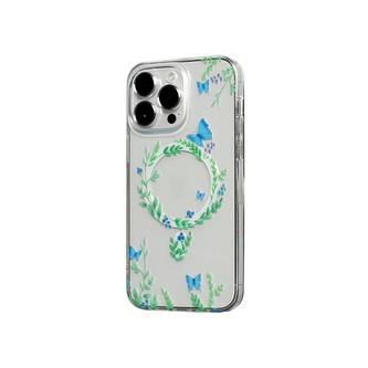 Devia Spring Magsafe Kryt pro iPhone 14 Pro Max zelený