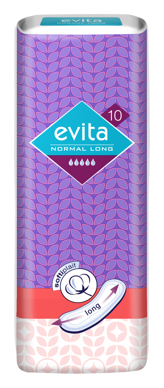 Evita Normal long Hygienické vložky 10 ks