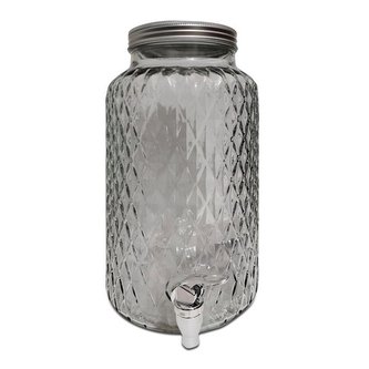 SKLENICE NA NÁPOJ S KOHOUTKEM 5,5L