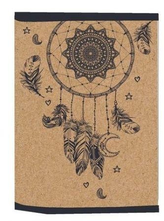 Sešit A4 linkovaný Catcher kraft