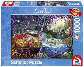 Puzzle 1000 Roce Cat Khan, Portal czterech pór rok
