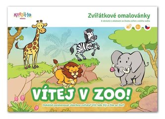 Vítej v zoo! - Zvířátkové omalovánky