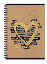 College blok A5 linkovaný Style kraft