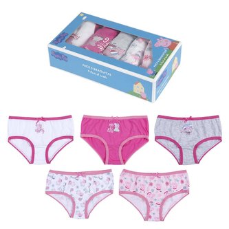 SADA 5 KS KALHOTKY PEPPA PIG - velikost 1-2