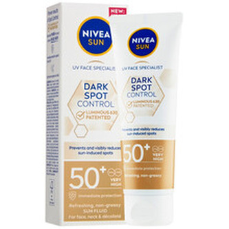 Nivea Pleťový krém na opalování OF 50+ Sun Dark Spot Control Luminous 630 (Sun Fluid) 40 ml woman