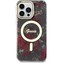 Guess PC/TPU Flowers IML MagSafe kryt iPhone 14 Pro Max kaki
