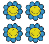 Podtácek sada 4 ks - slunečnice modrá - 10x10 cm - 4ks