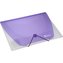 Teczka PP A4 z gumką transparentna fioletowa