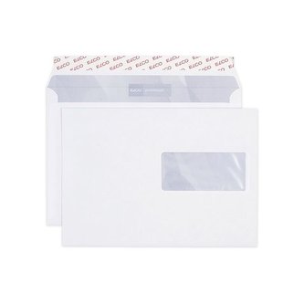 Obálky C5 - okénko vpravo s krycí páskou, 100 ks