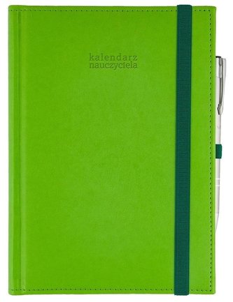Kalendarz nauczyciela 2023/24 A5 dzienny seledyn
