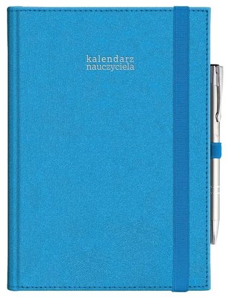Kalendarz nauczyciela 2023/24 A5 tyg. Kraft nieb.