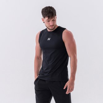 Pánské tílko Sporty Power Black - NEBBIA - Velikost: M