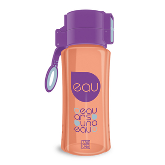 Fľaša plastová 450 ml - oranžovo-fialová