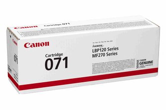 Canon TONER CRG 071BK černý pro MF275dw, MF272dw, LBP122dw (1 200 str.)