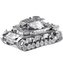 Puzzle Metalowe Model 3D - Czołg IV