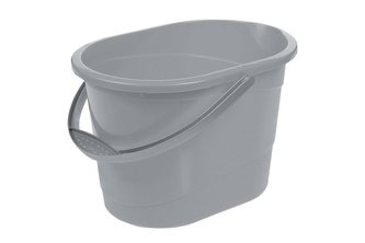 vědro 13l s výlev., sever.šedá, 37x26x25cm, plast
