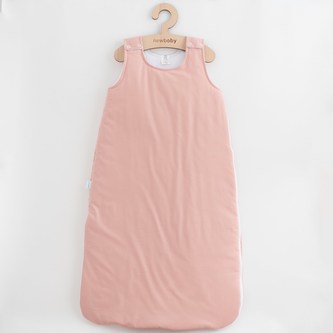 Kojenecký spací pytel s výplní New Baby Dominika růžová - velikost 56/62