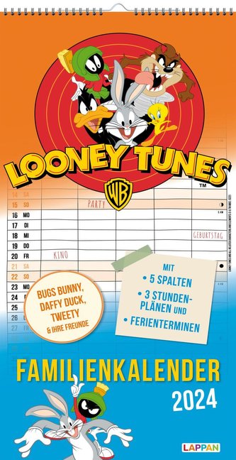 Looney Tunes Familienplaner 2024