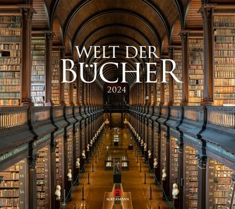 Welt der Bücher - Bibliotheken-Kalender 2024