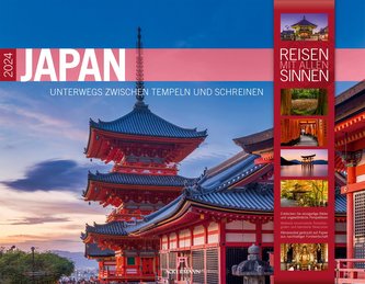 Japan - Unterwegs zwischen Tempeln und Schreinen Kalender 2024