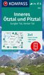 KOMPASS Wanderkarte 042 Inneres Ötztal und Pitztal, Gurgler Tal, Venter Tal 1:25.000
