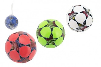 Lopta futbalová šitá 15cm 1ks, 4 rôzne farby