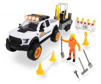 Ford Raptor set silniční stavby