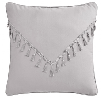 Polštář BOHO CHLOE světle šedá 45x45 cm Mybesthome