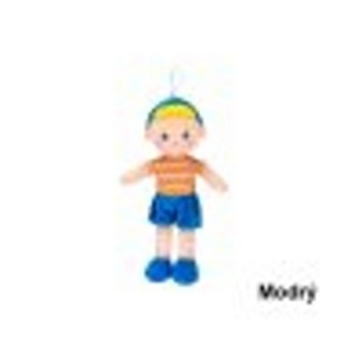 Panáček Pepík hadrový modrý mluvící