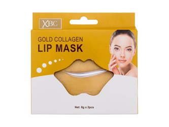 Xpel Gold Collagen Pleťová maska Lip Mask 2 ks pro ženy