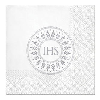 Ubrousky PAW 33x33cm Blessed Time Silver