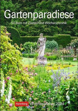 Gartenparadiese Wochenplaner 2024