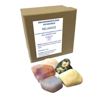 Nandi Drahokamová sada do koupele Relaxace 100 g Nandi Drahokamová sada do koupele Relaxace 100 g