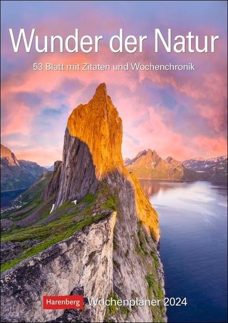 Wunder der Natur Wochenplaner 2024