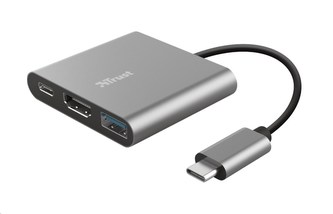 TRUST adaptér DALYX, 6-in-1 USB-C Multi-Port Adapter