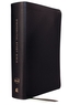 NKJV, Evangelical Study Bible, Bonded Leather, Black, Red Letter, Thumb Indexed, Comfort Print