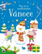 Moja prvá omaľovánka Vianoce