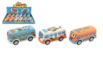 Autobus pro nejmenší plast 10cm na setrvačník