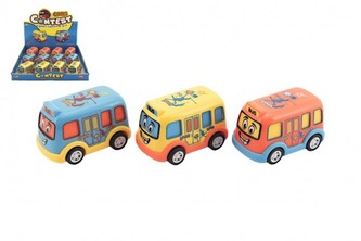 Autobus pro nejmenší plast 8cm na setrvačník